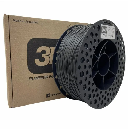 Pla 23 Gris Acero 3n3 1.75 X 1kg