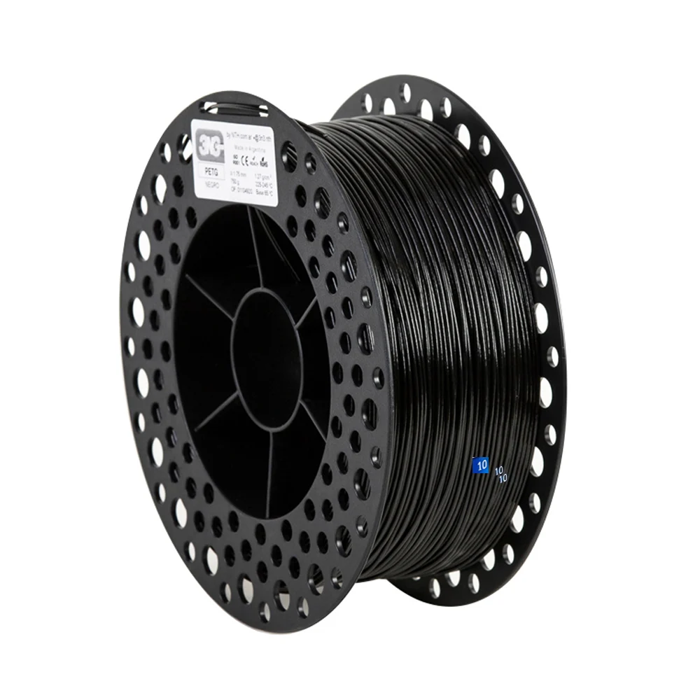 Petg 02 Negro 3n3 1.75 X 1kg