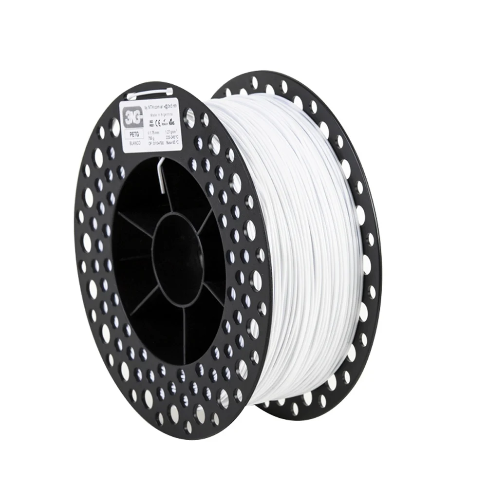 Petg 01 Blanco 3n3 1.75 X 1kg