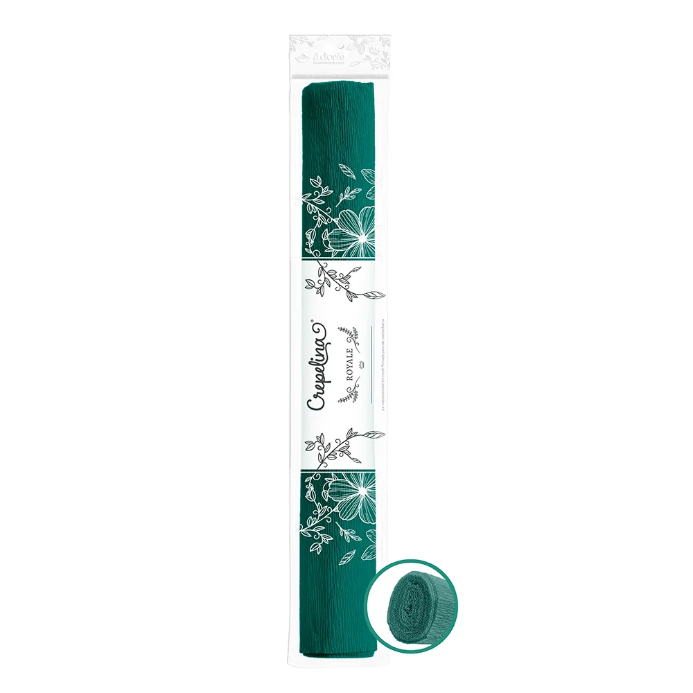 Adorie 50x200 Crepelina Royale Verde Petroleo