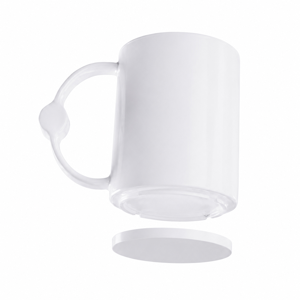 32.02.080_1000-1 Taza Recta Workat Muchi Blanco Nube De Polimero Sublimable - Imagen 1