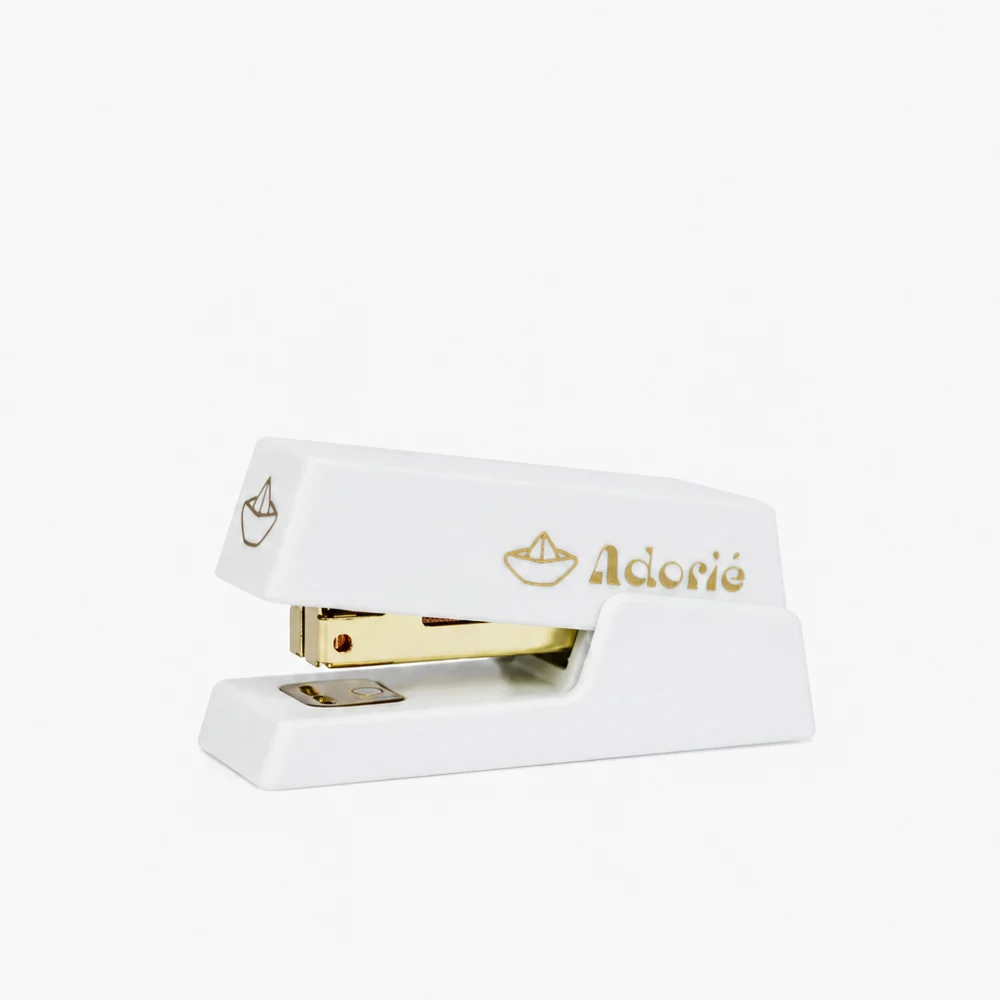 Abrochadora De Mesa Adorie Mini Gold 10hjs 10/50