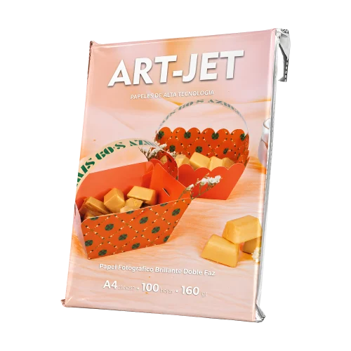 Art-jet A4 160 Grs Bifaz Glossy X 100 Hojas
