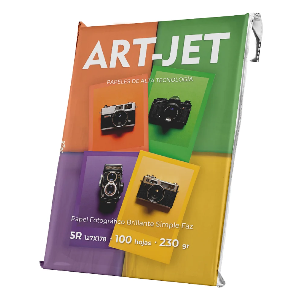 Art-jet 13x18 230 Grs Fotografico Glossy X 100 Hojas