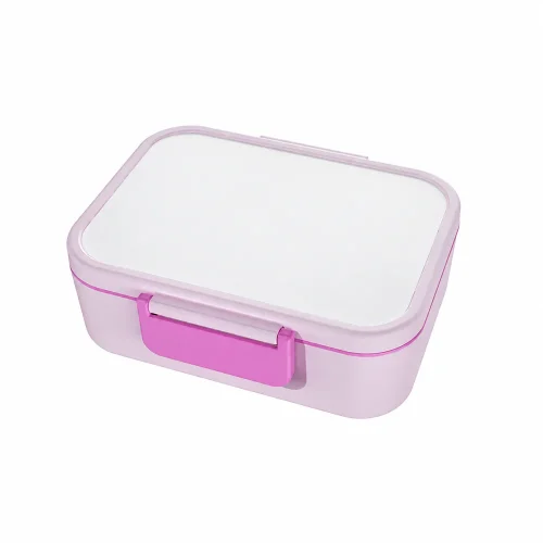 Lunchera Workat Lunchi Rosa Pastel De Polimero Sublimable