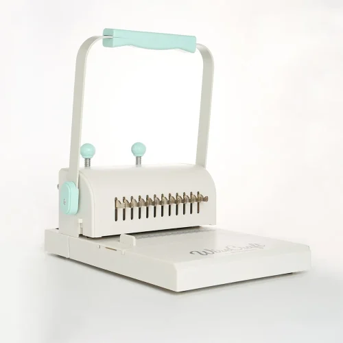 Anilladora Binder Wire 150 Verde 2:1 A4 En Dos Pasos Agujero Rectangular - Imagen 2