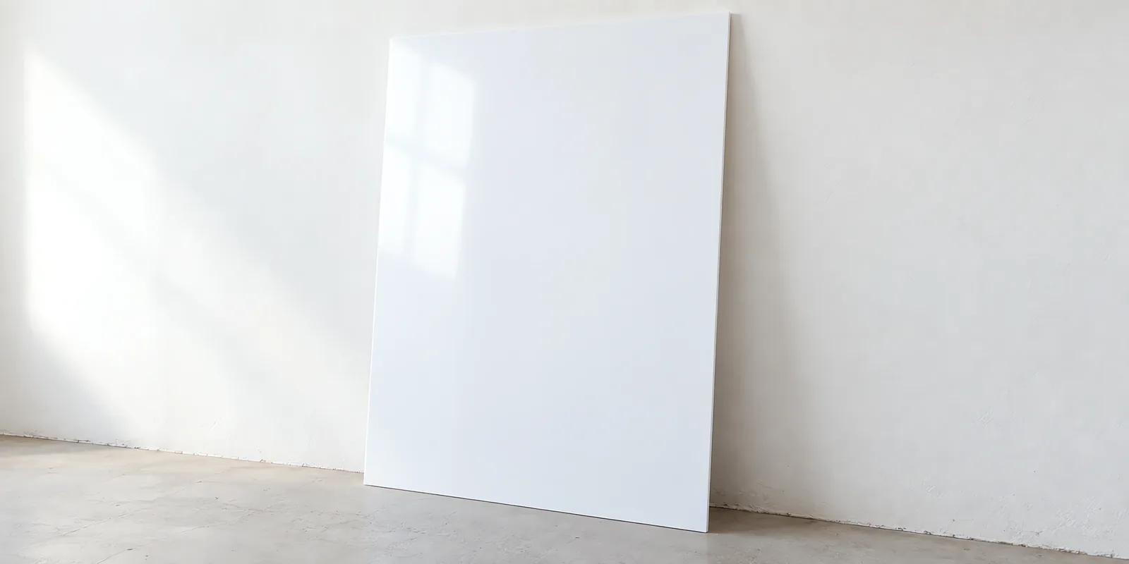 Placa de alto impacto blanca brillante