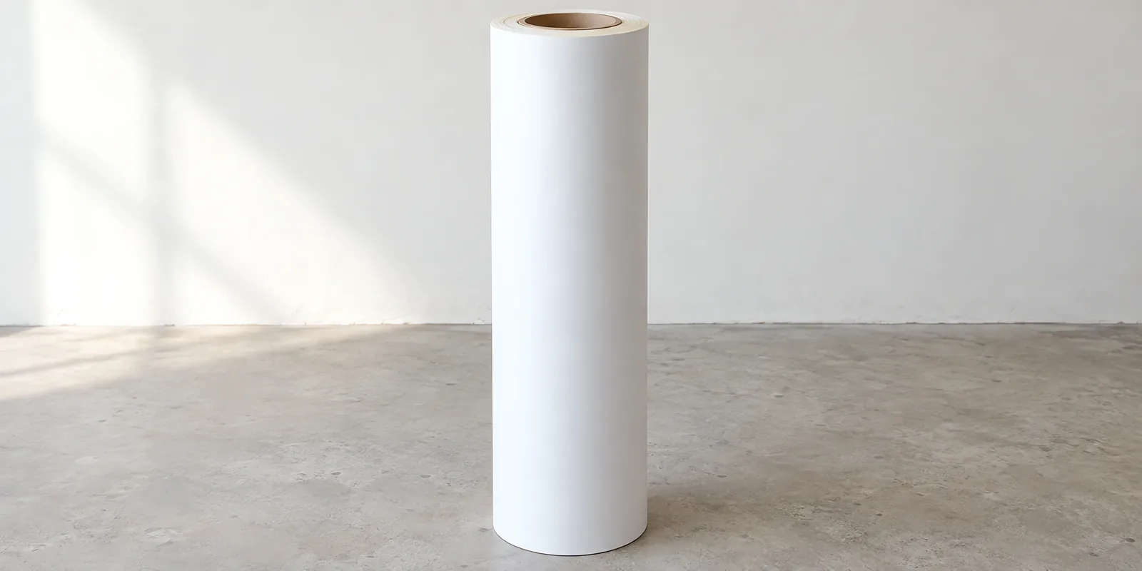 Vinilo blanco para impresión de 107 cm