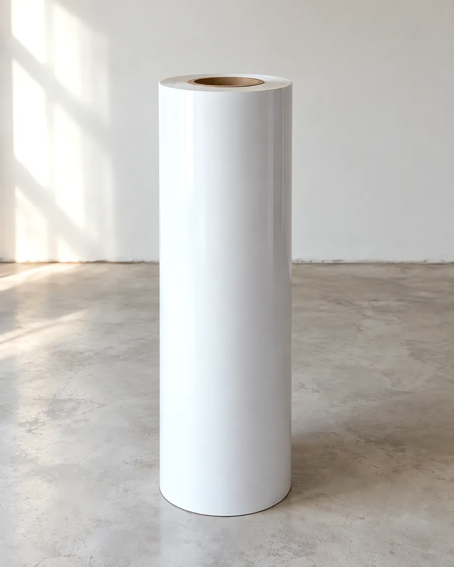 Vinilo blanco para impresión de 137 cm