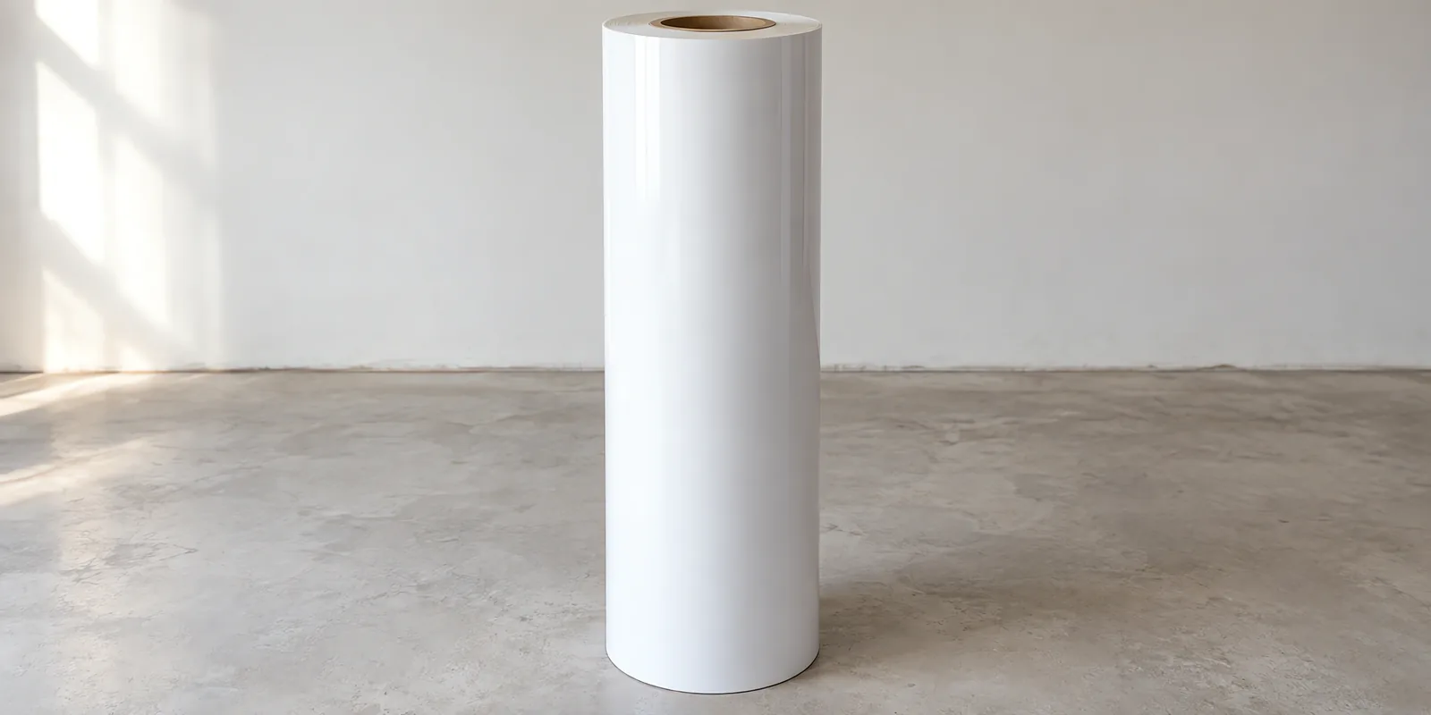Vinilo blanco para impresión de 137 cm