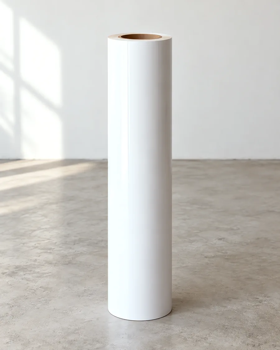 Vinilo blanco para impresión de 152 cm