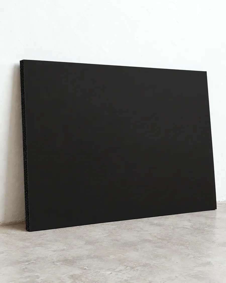 Placa de foam board negro de 5 mm