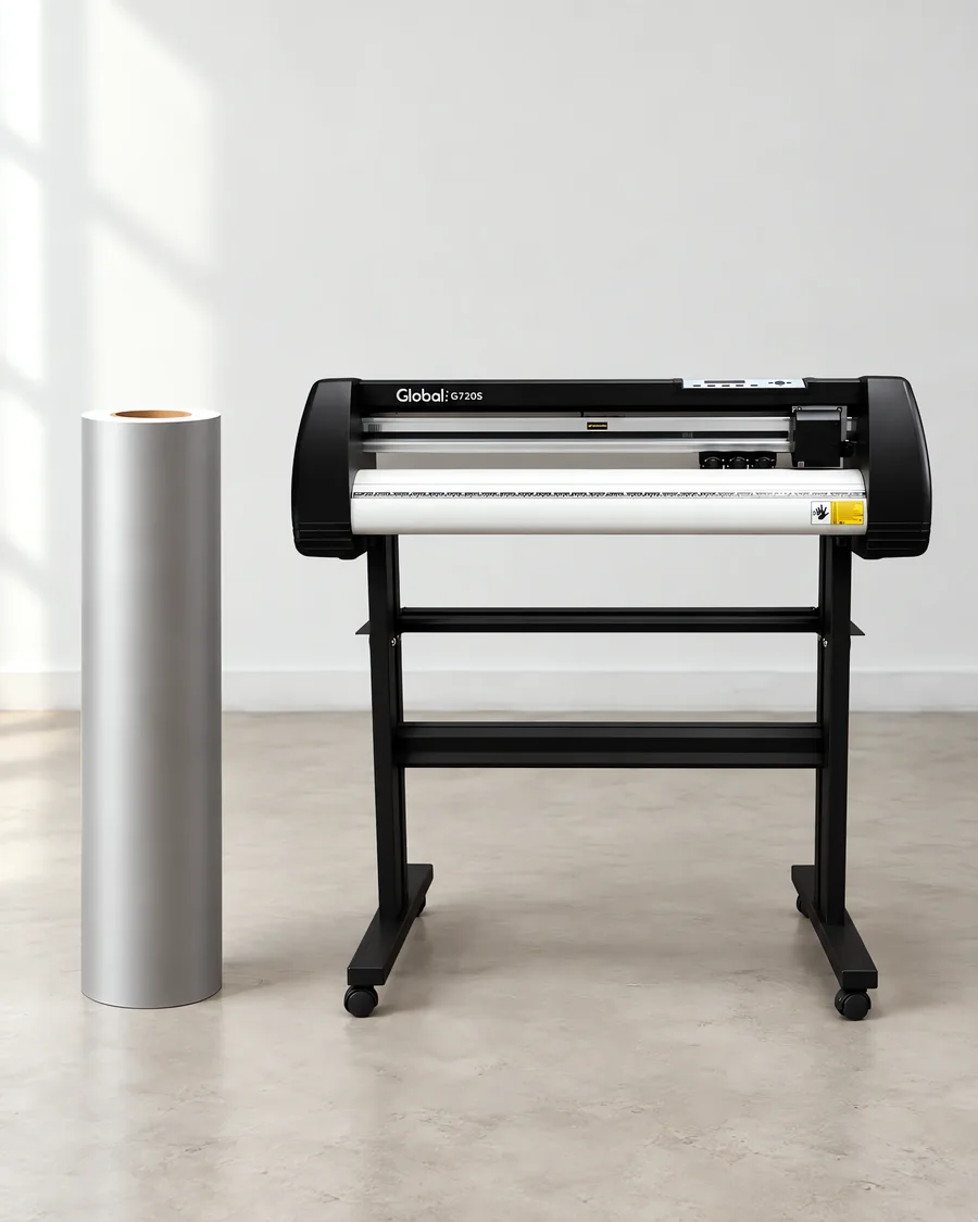 Vinilo esmerilado de 61 cm