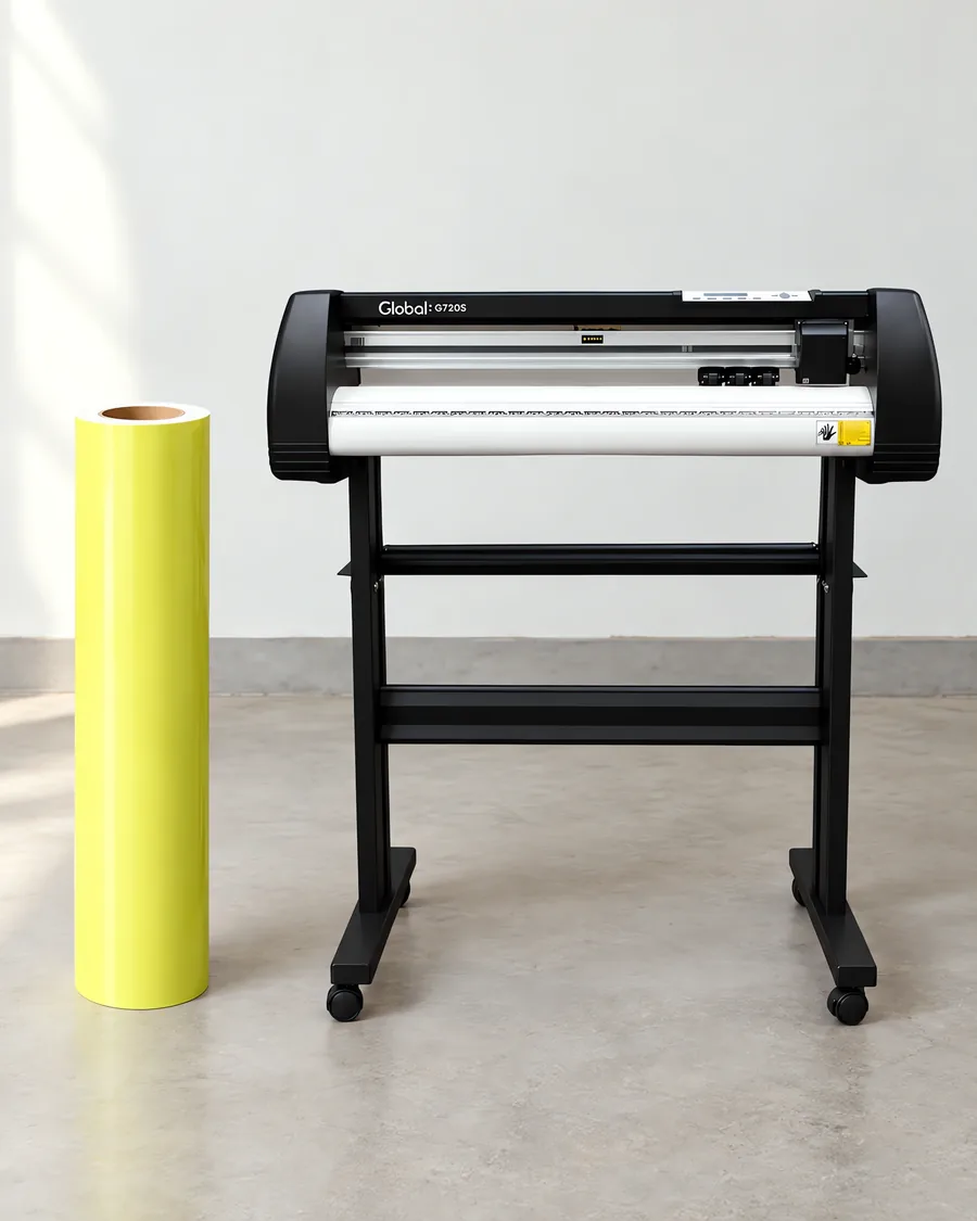 Vinilo de corte brillante S6000 de 61 cm