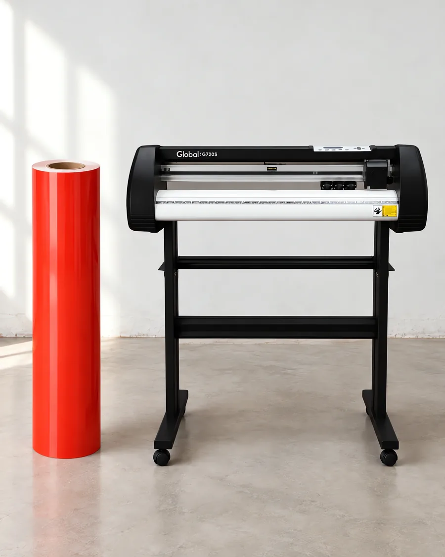 Vinilo de corte brillante S6000 de 61 cm