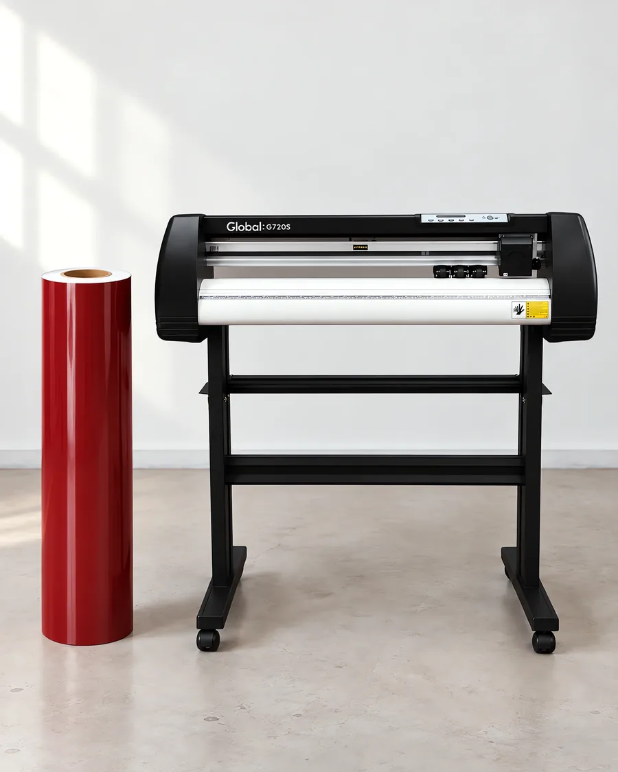 Vinilo de corte brillante S6000 de 61 cm