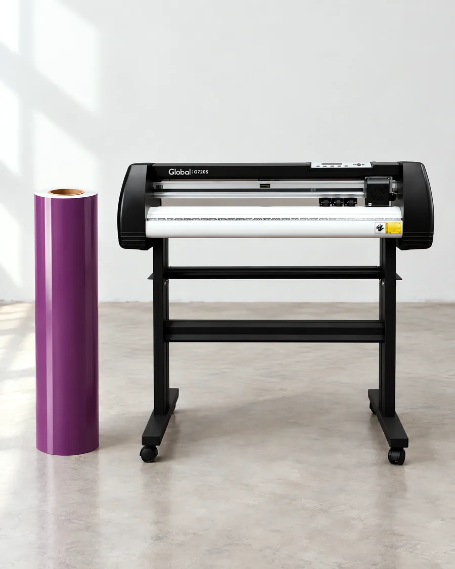 Vinilo de corte brillante S6000 de 61 cm