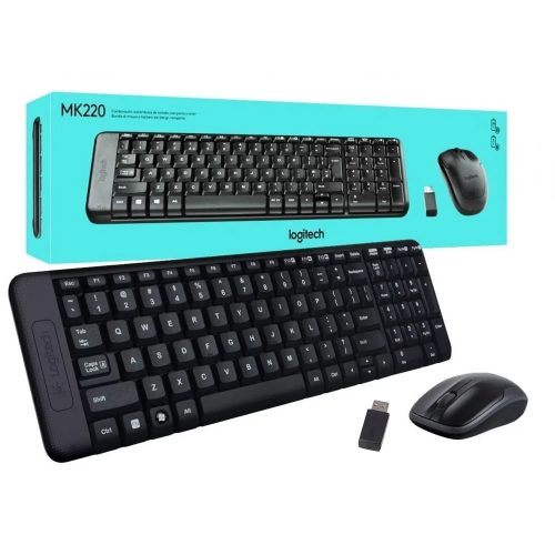 Combo Teclado + Mouse W Logitech Mk220 - Imagen 2