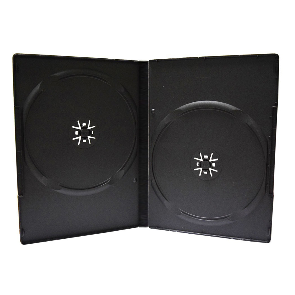 Caja Plastica Doble Para Dvd