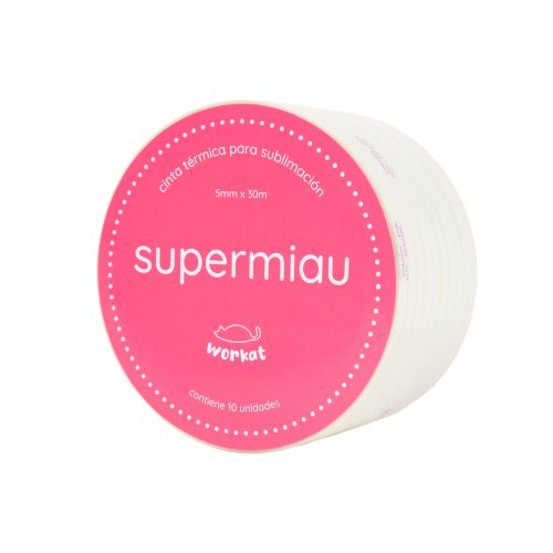 Cinta Termica Workat Supermiau 10mm X 30 Mts X 5 Unidades