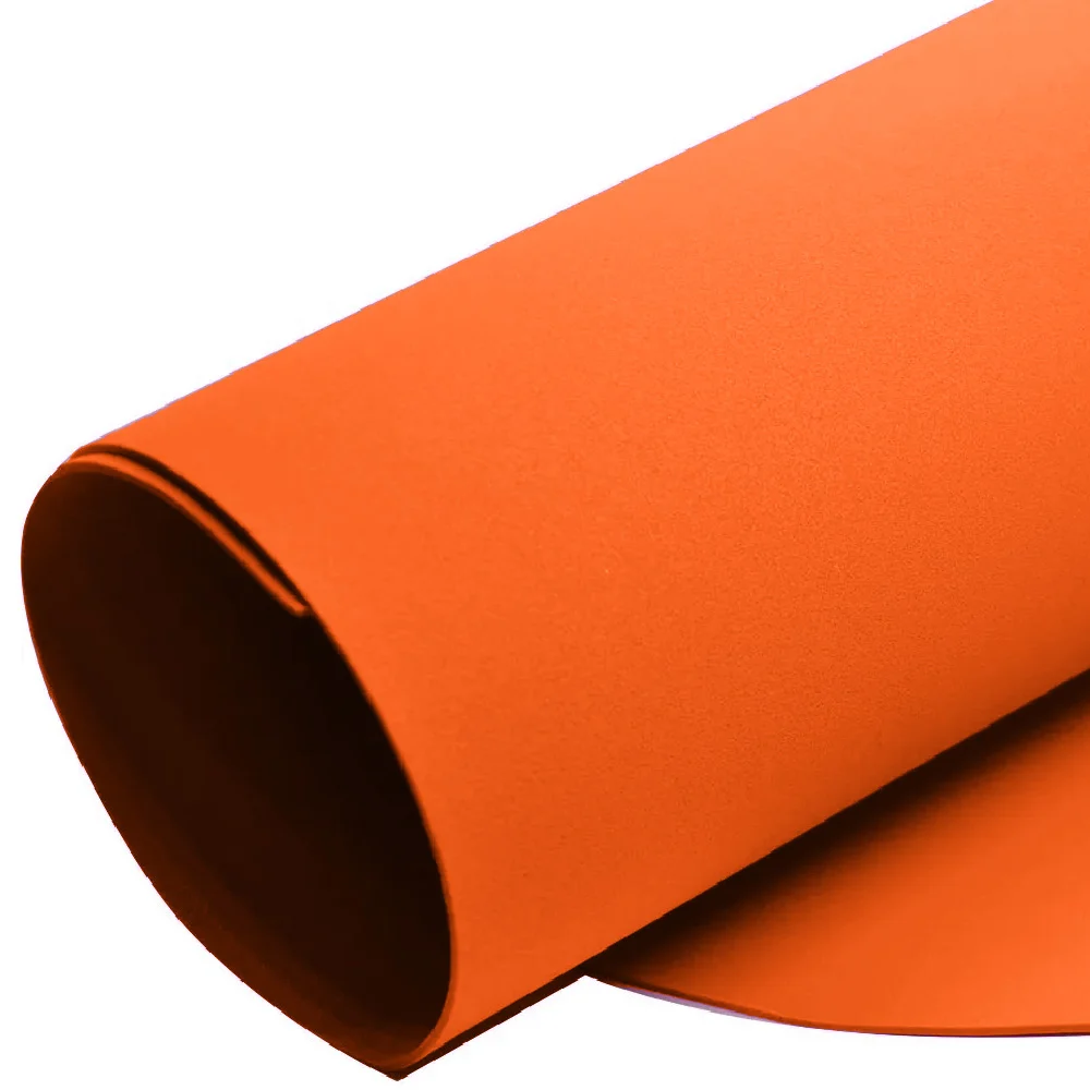 Goma Eva Lisa Naranja Oscuro 40x60