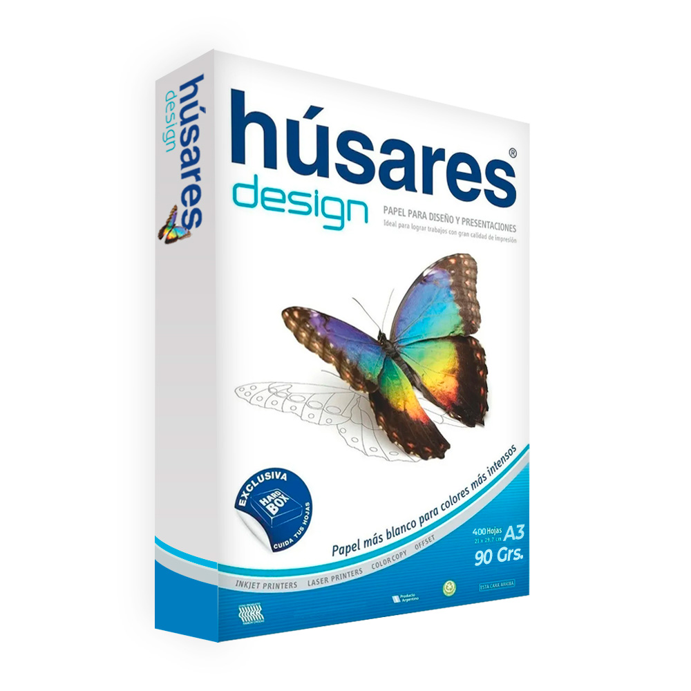 Husares A3 90 Grs Design X 400 Hojas