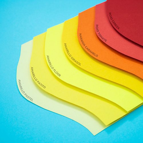 Adorie A4 180 Grs Papelina Amarillo Fluor X 20 Hojas - Imagen 2