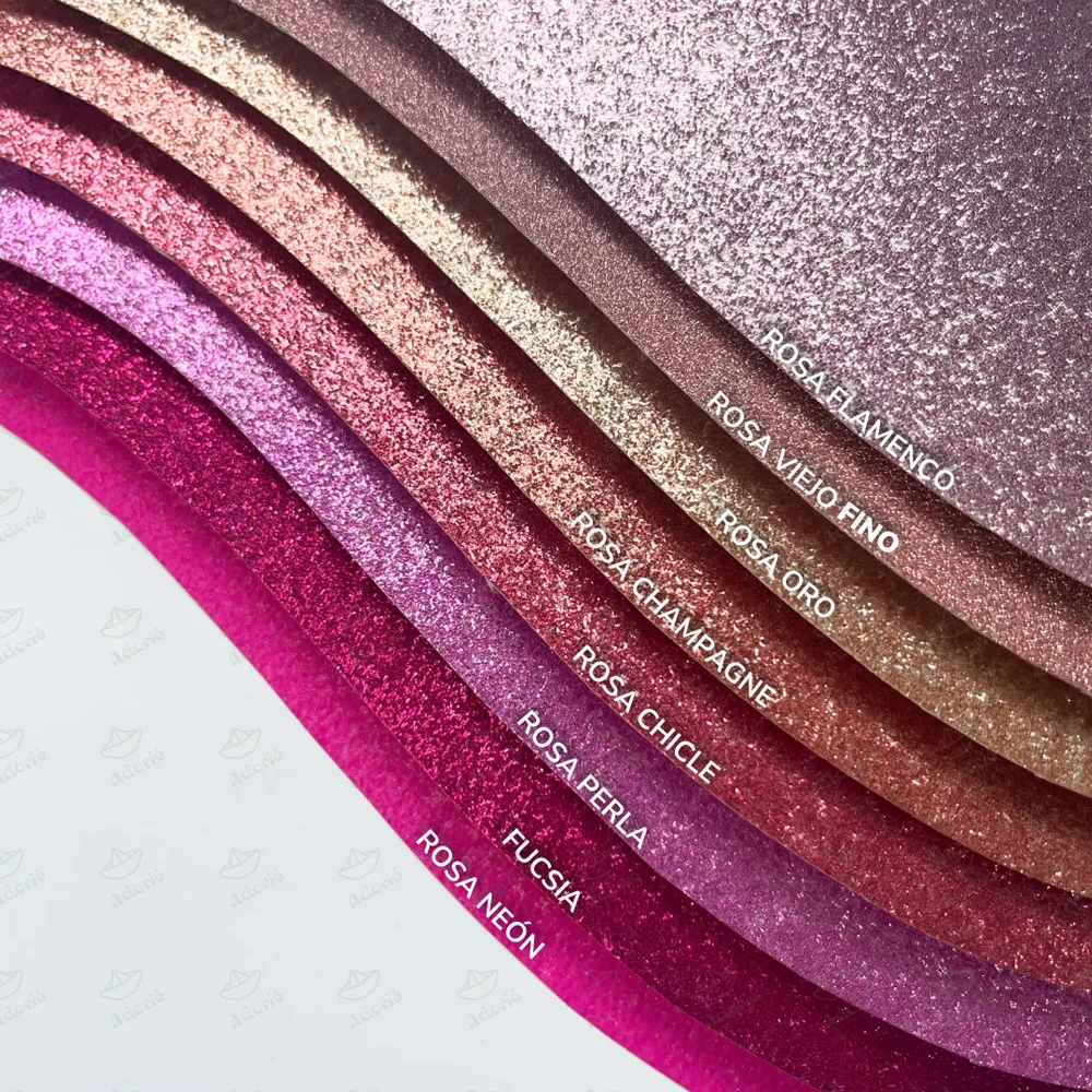 Adorie A4 230 Grs Gliterina Rosa Viejo X 20 Hojas