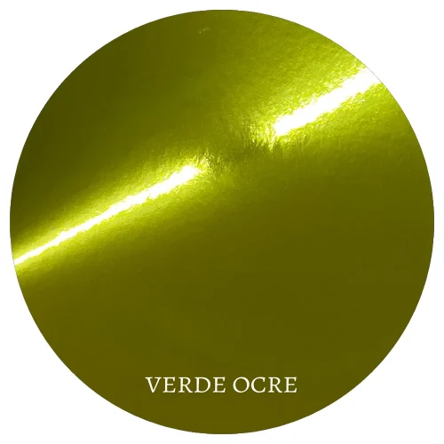 Adorie A4 230 Grs Metalina Verde Ocre X 10 Hojas - Imagen 2