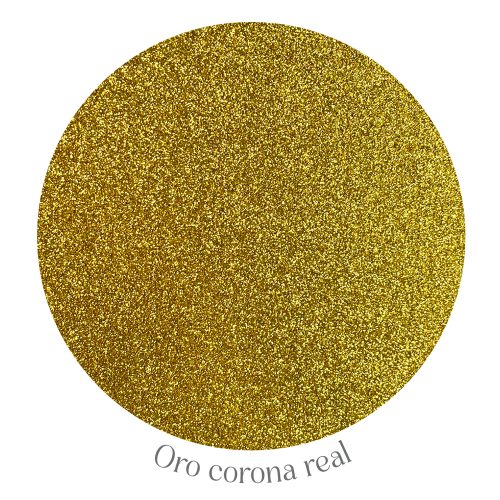 Adorie A4 230 Grs Cuentilina Oro Corona Real X10 Hojas - Imagen 2