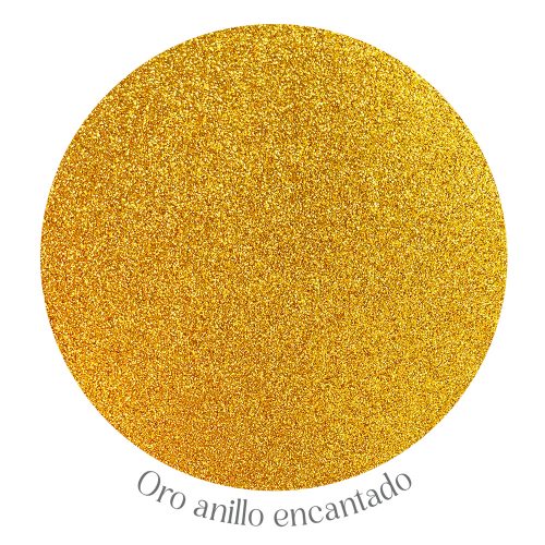 Adorie A4 230 Grs Cuentilina Oro Anillo Encantad X10 Hojas - Imagen 2