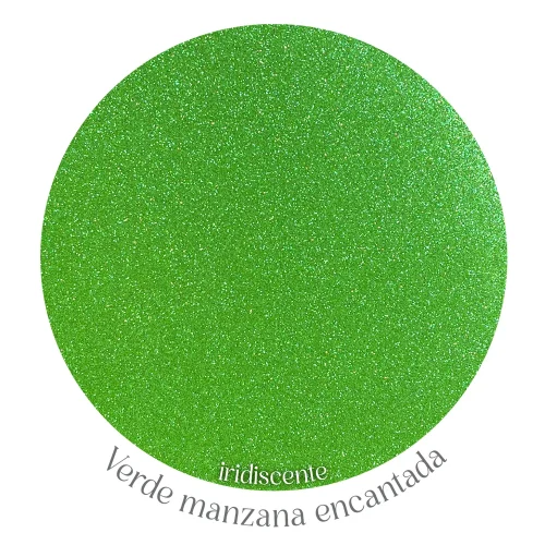Adorie A4 230 Grs Cuentilina Verde Manzana Encantada X10 Hojas - Imagen 2
