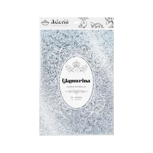 Adorie A4 Glamurina Iridiscentes Dua X10 Hojas