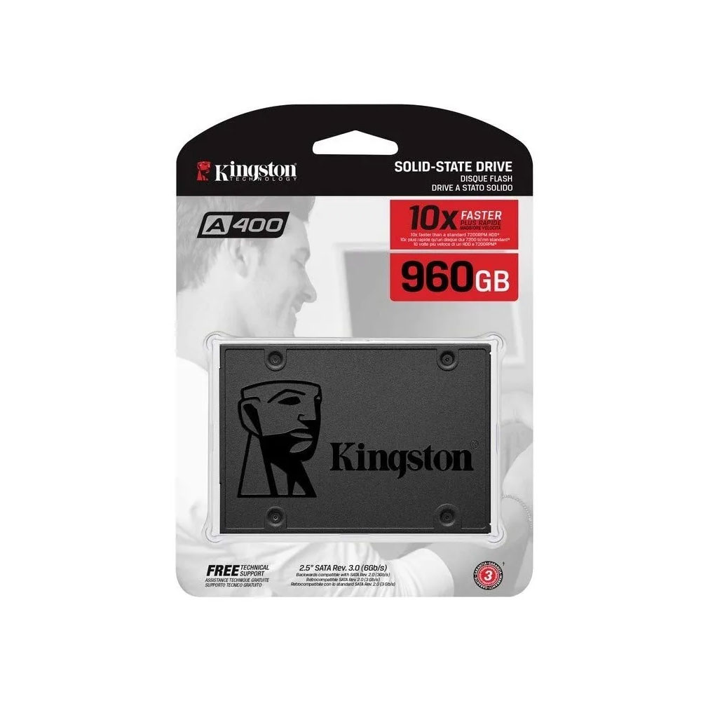 Disco Solido Kingston Ssd A400 960gb Sata 3 2.5