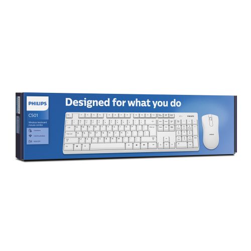 Combo Teclado Esp. + Mouse Philips Wireless C501 - Imagen 5