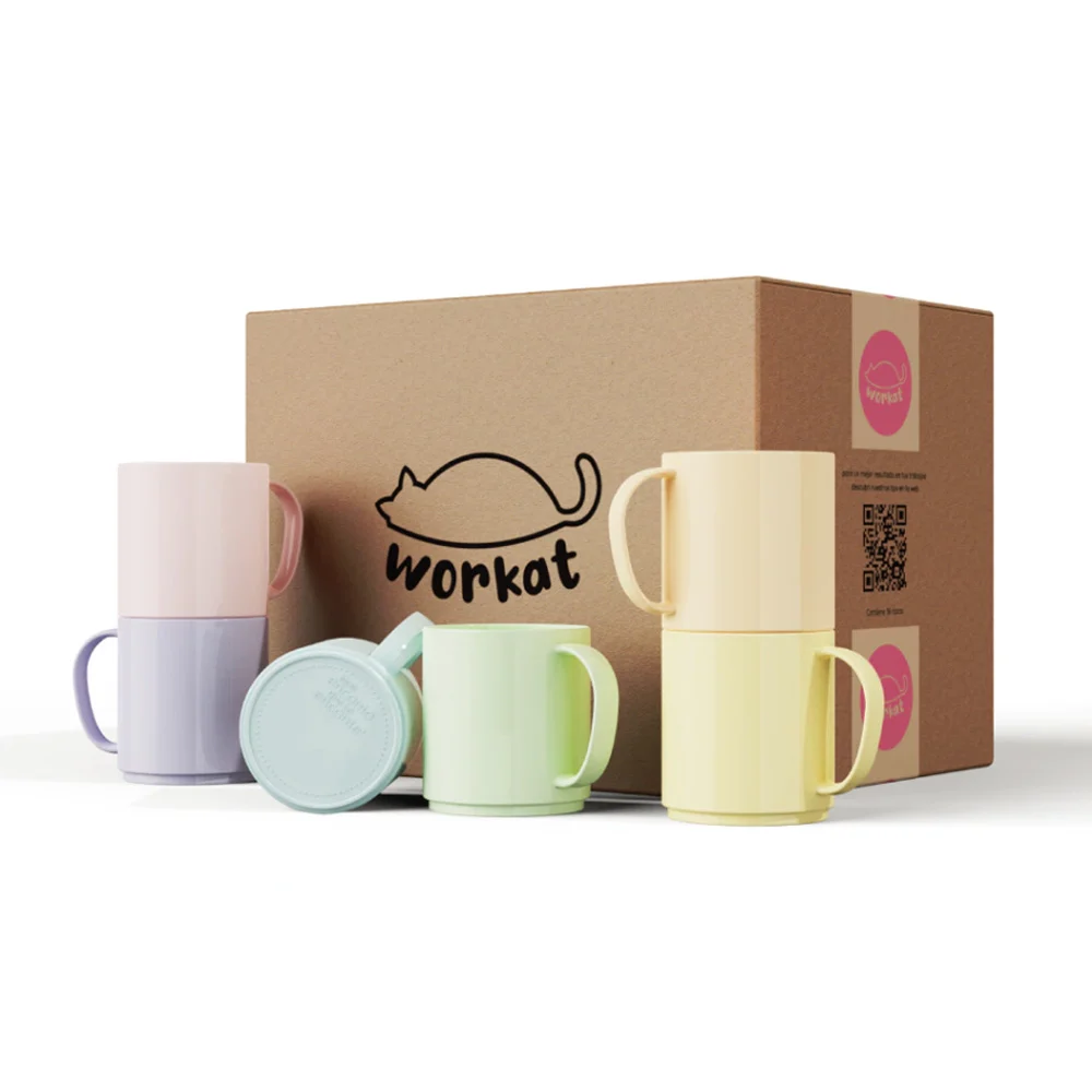 Taza Workat Colores Surtidos De Polimero Sublimable X36
