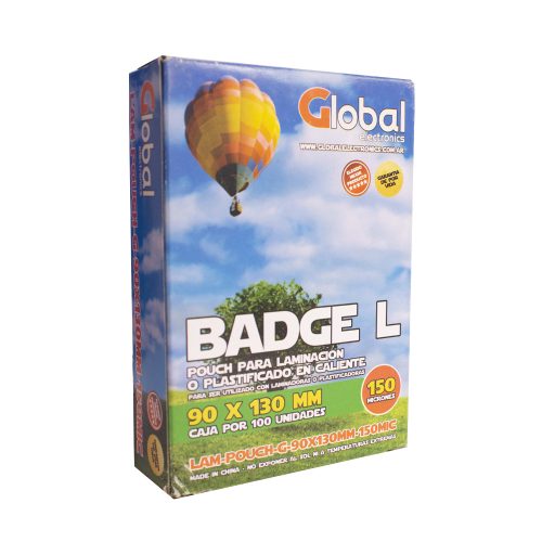 Pouch Glossy Global 90x130mm Credencial X100