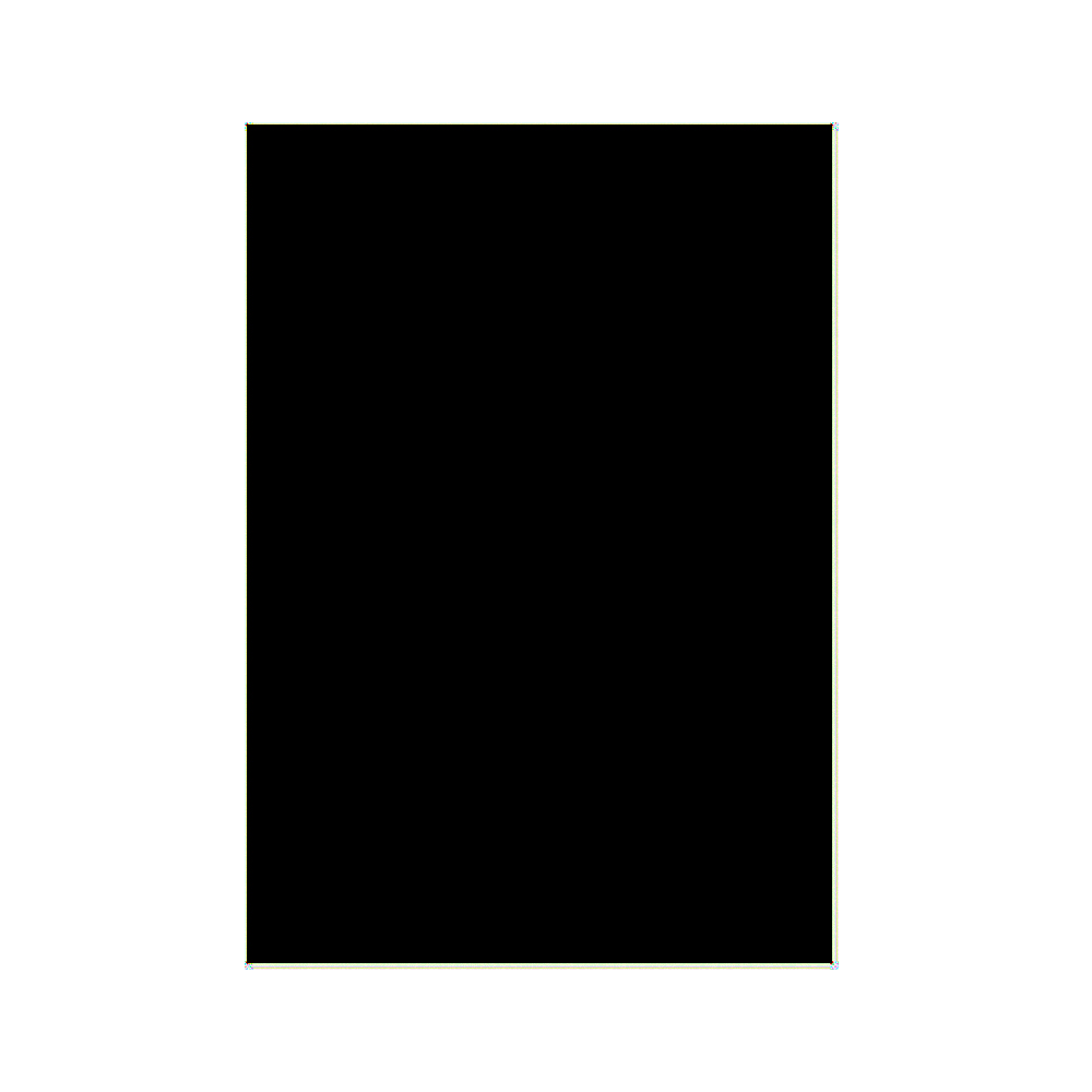 Tapa Dasa A4 Negra Para Encuadernar X 50