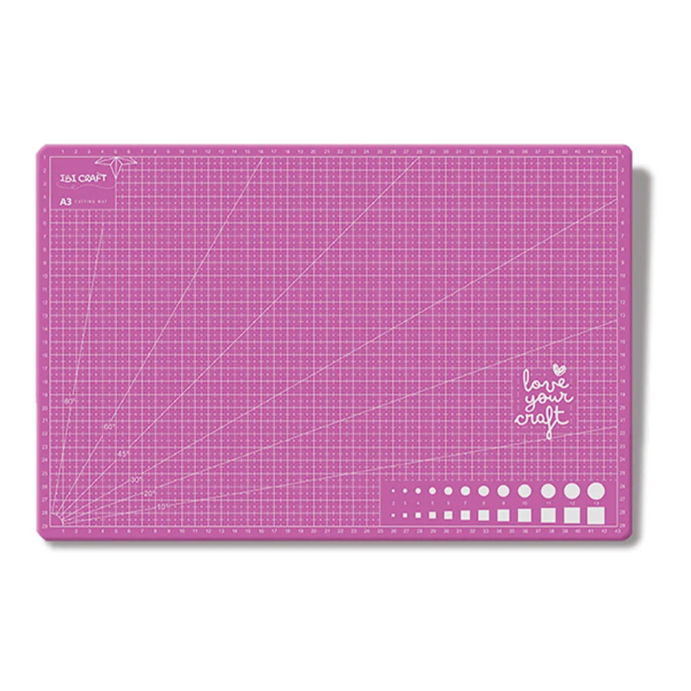 40.14.015_1000-1 Pad De Corte Ibi Craft A3 45x30 Rosa - Imagen 1