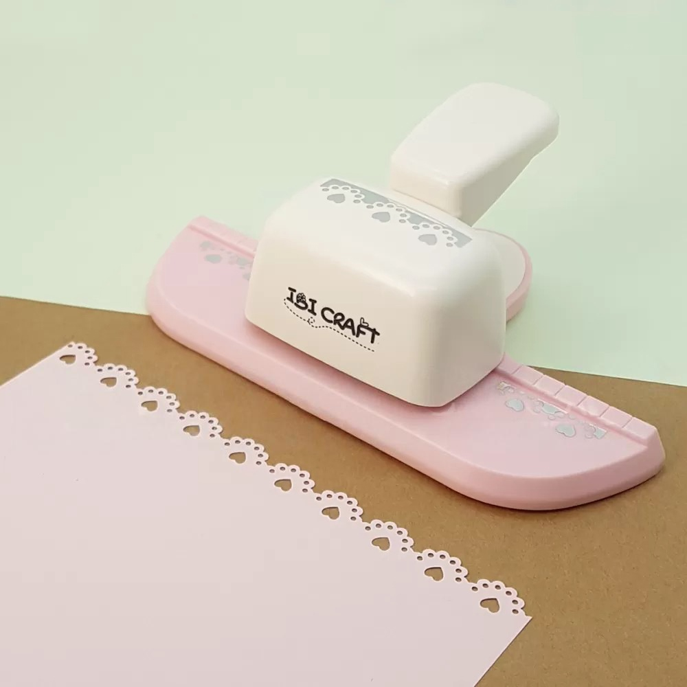 Perforadora Artistica De Guardas Jumbo Corazones