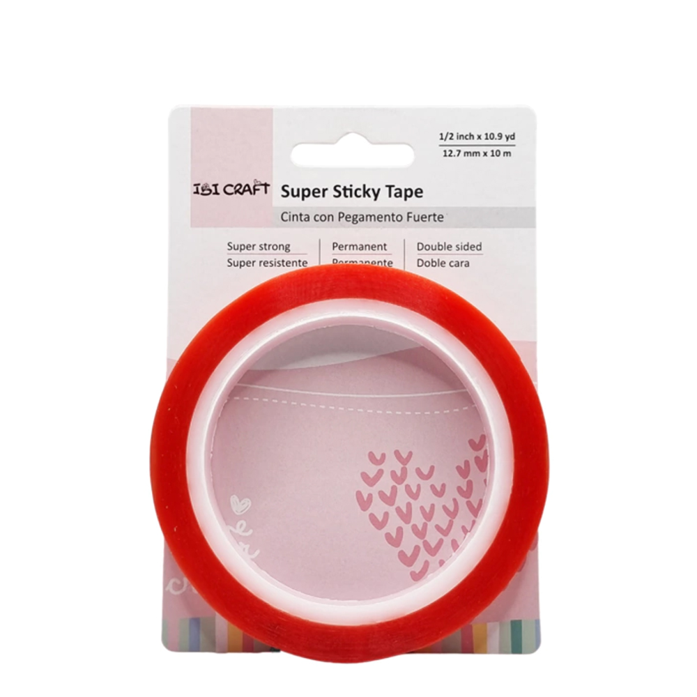 Cinta Adhesiva Craft Doble Faz Permanente 12mm X 10mts