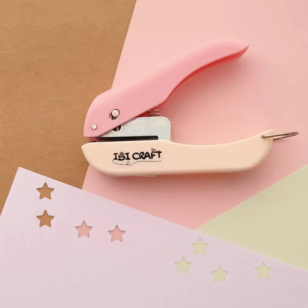 40.14.181_1000-1 Perforadora Pinza Ibi Craft Estrella 6,4 Mm - Imagen 1