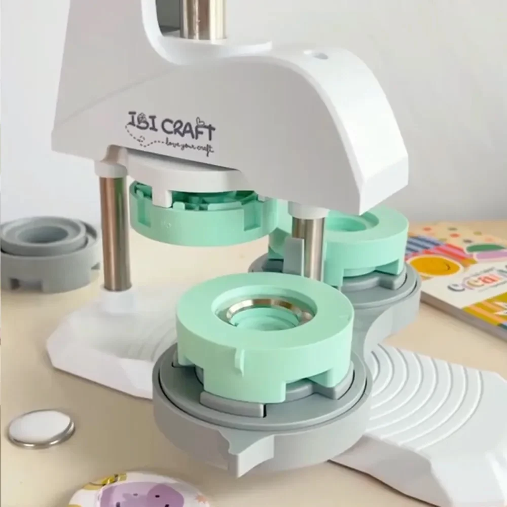 Fabricadora De Pines Ibi Craft C/adaptador 58mm + 10 Sets