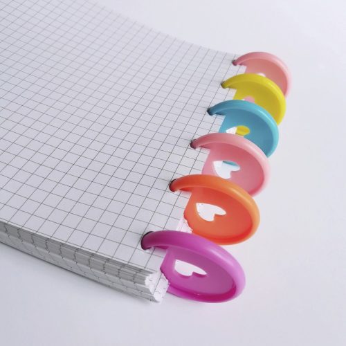 Discos De Expansion 24mm Corazon X 8pcs Negro - Imagen 2