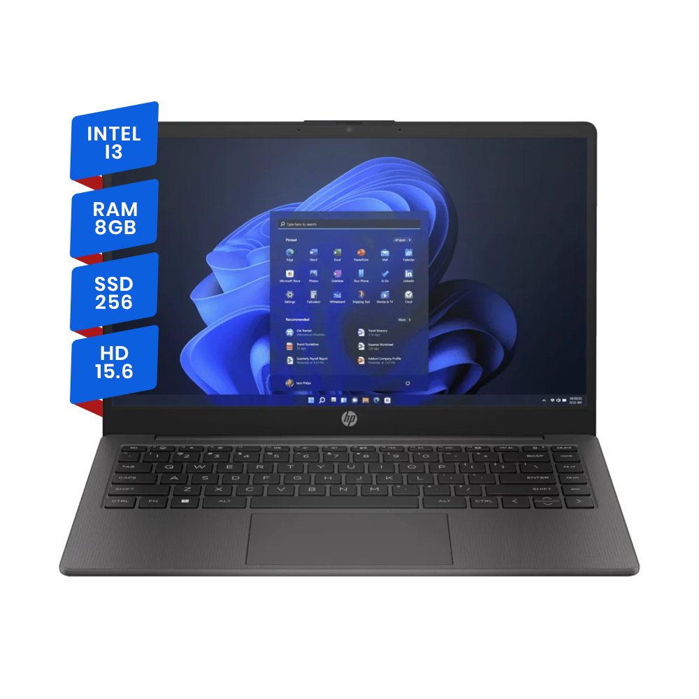 Hp 250 G10 I3-n305 8gb 256ssd 15.6 Free Dos