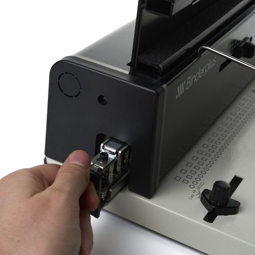 Encuadernadora Binder Multi 300 Espirales Plasticos Y Anillos Doble De Alambre 2 - Imagen 5