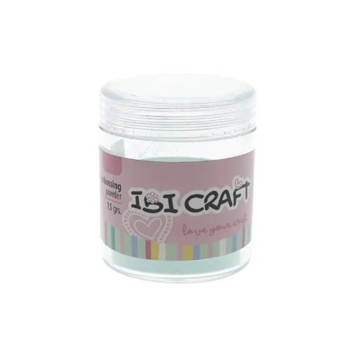 Embossing Powder Polvo Frasco Ibi Craft 15 Grs Verde Manzana
