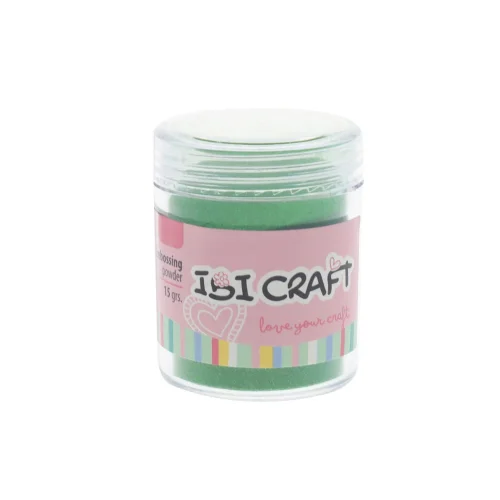Embossing Powder Polvo Frasco Ibi Craft 15 Grs Verde