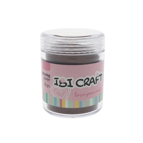 Embossing Powder Polvo Frasco Ibi Craft 15 Grs Marron