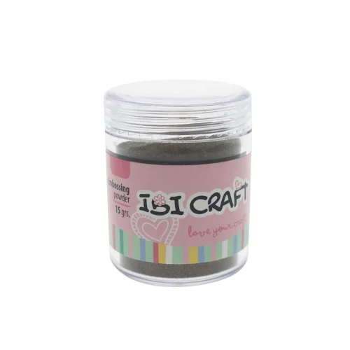 Embossing Powder Polvo Frasco Ibi Craft 15 Grs Oro - Imagen 2